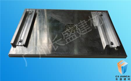 长盛_仿木纹铝蜂窝板常用安装结构侧面图