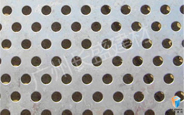 广州长盛建材冲孔铝单板结构图