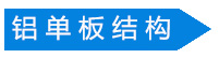 双曲氟碳铝单板产品结构